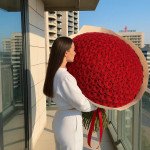 Огромный букет 301 красная роза с упаковкой